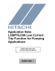 hitachi low current trip function for pumping applications