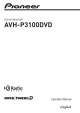 AVH-P3100DVD