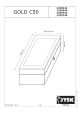 3359646 Boxspring Gold C50