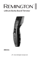 Lithium Barba Beard Trimmer MB350L